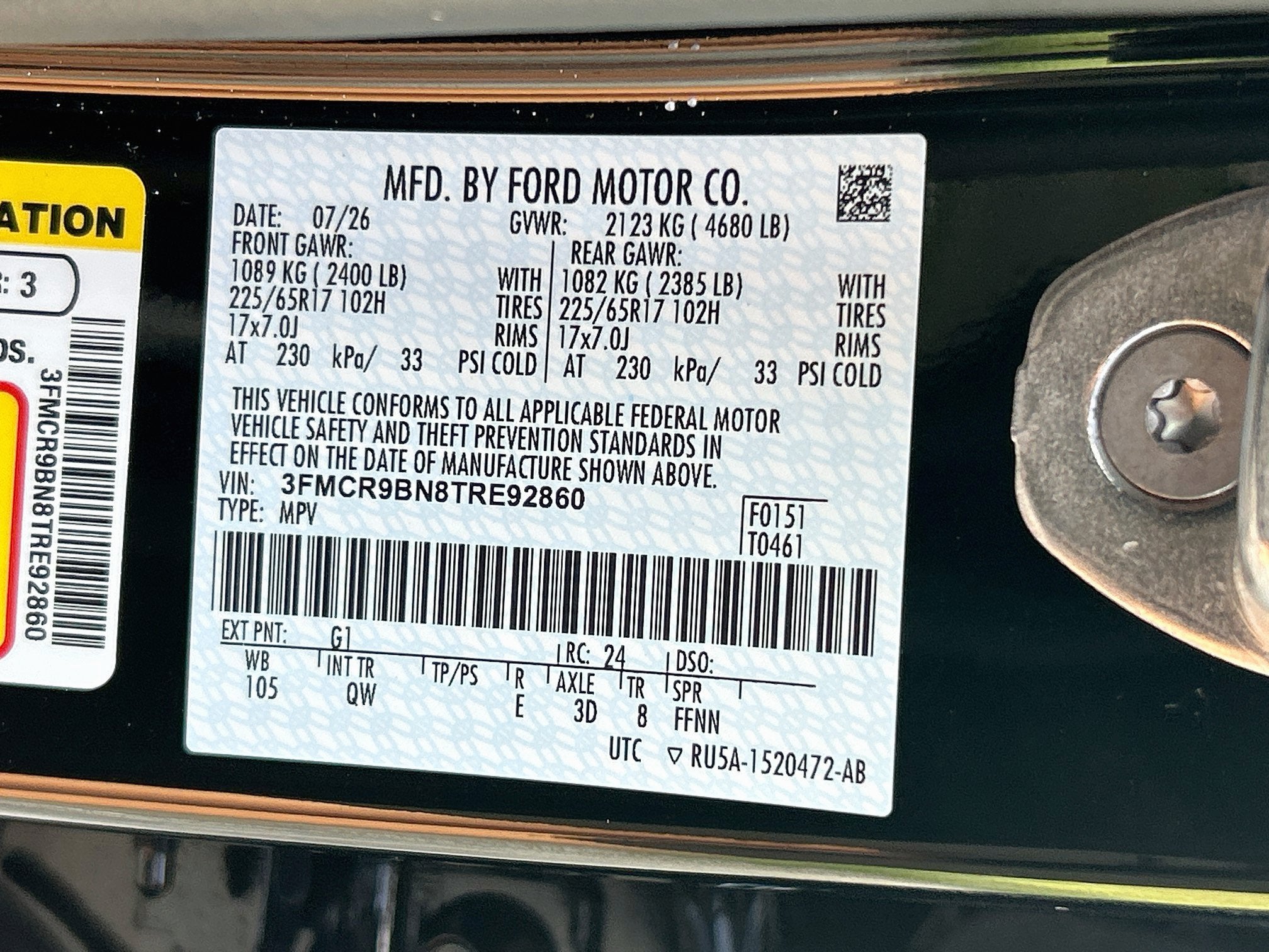 2026 Ford Bronco Sport Big Bend