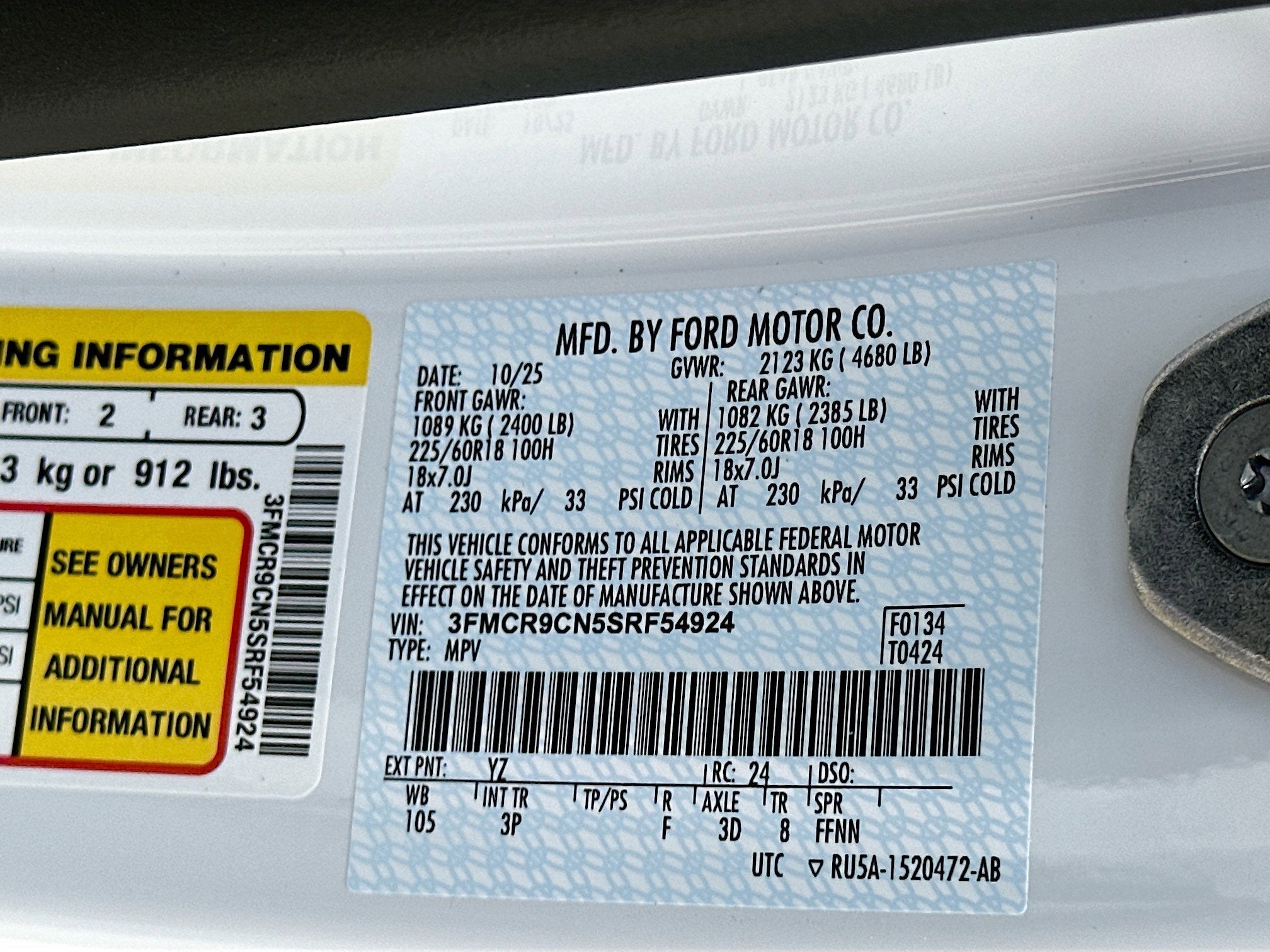 2025 Ford Bronco Sport Outer Banks