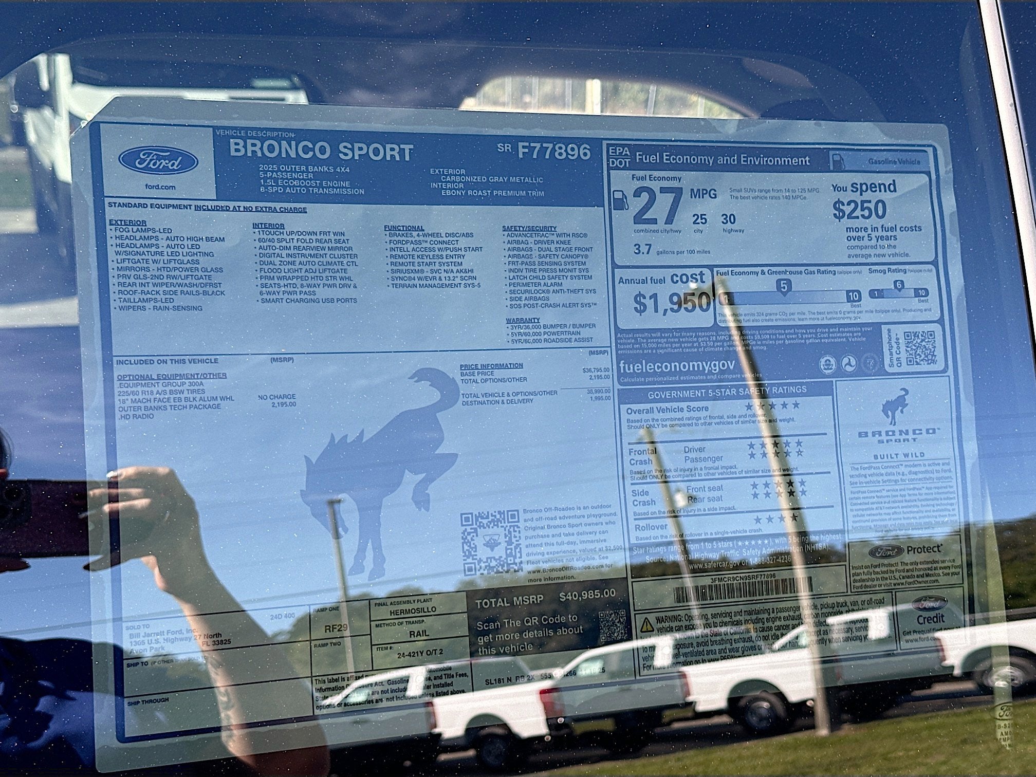 2025 Ford Bronco Sport Outer Banks