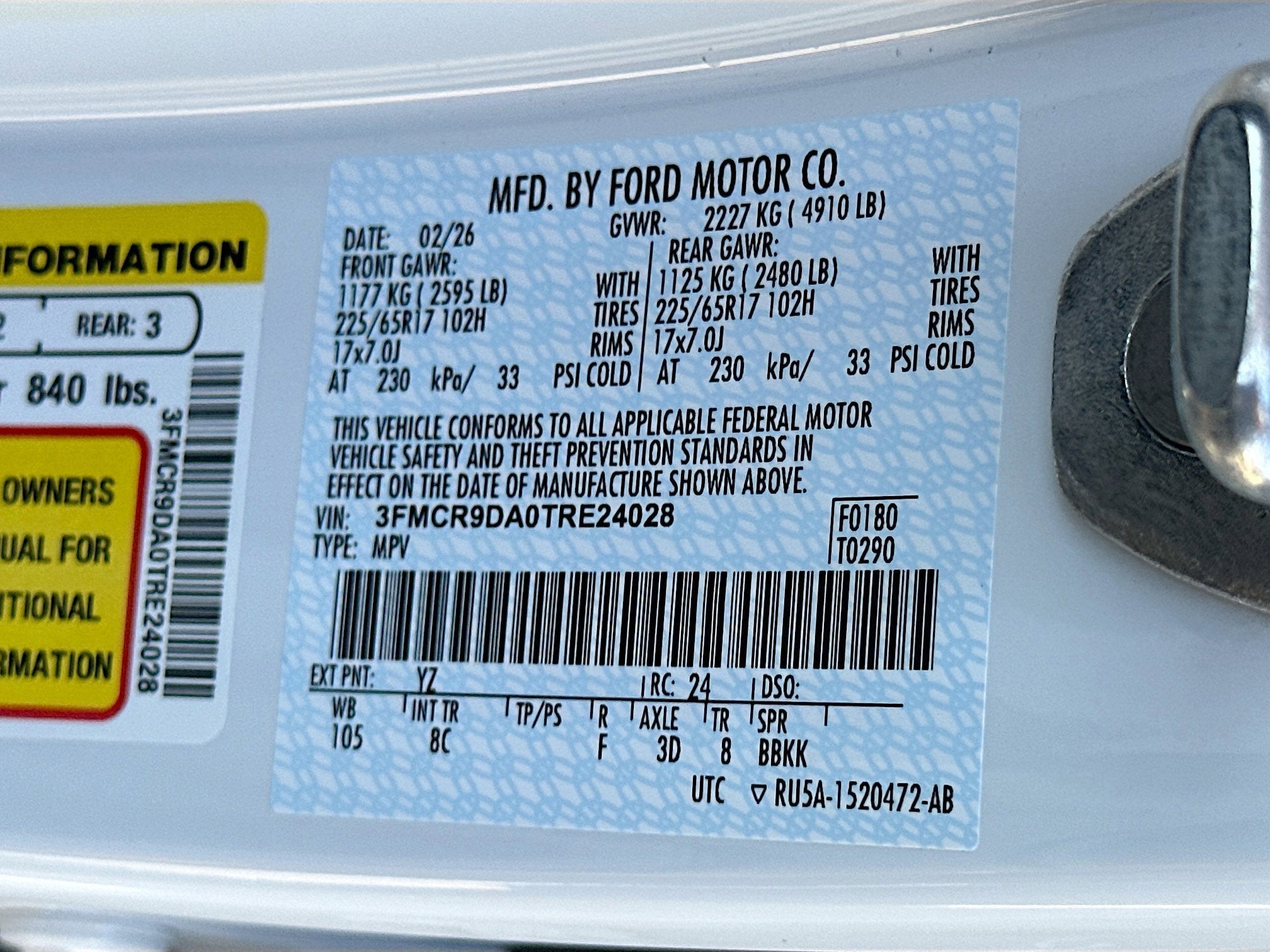 2026 Ford Bronco Sport Badlands