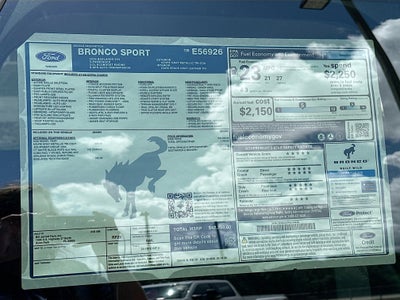 2026 Ford Bronco Sport Badlands