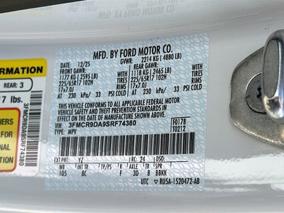 2025 Ford Bronco Sport Badlands