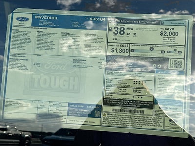 2026 Ford Maverick XLT