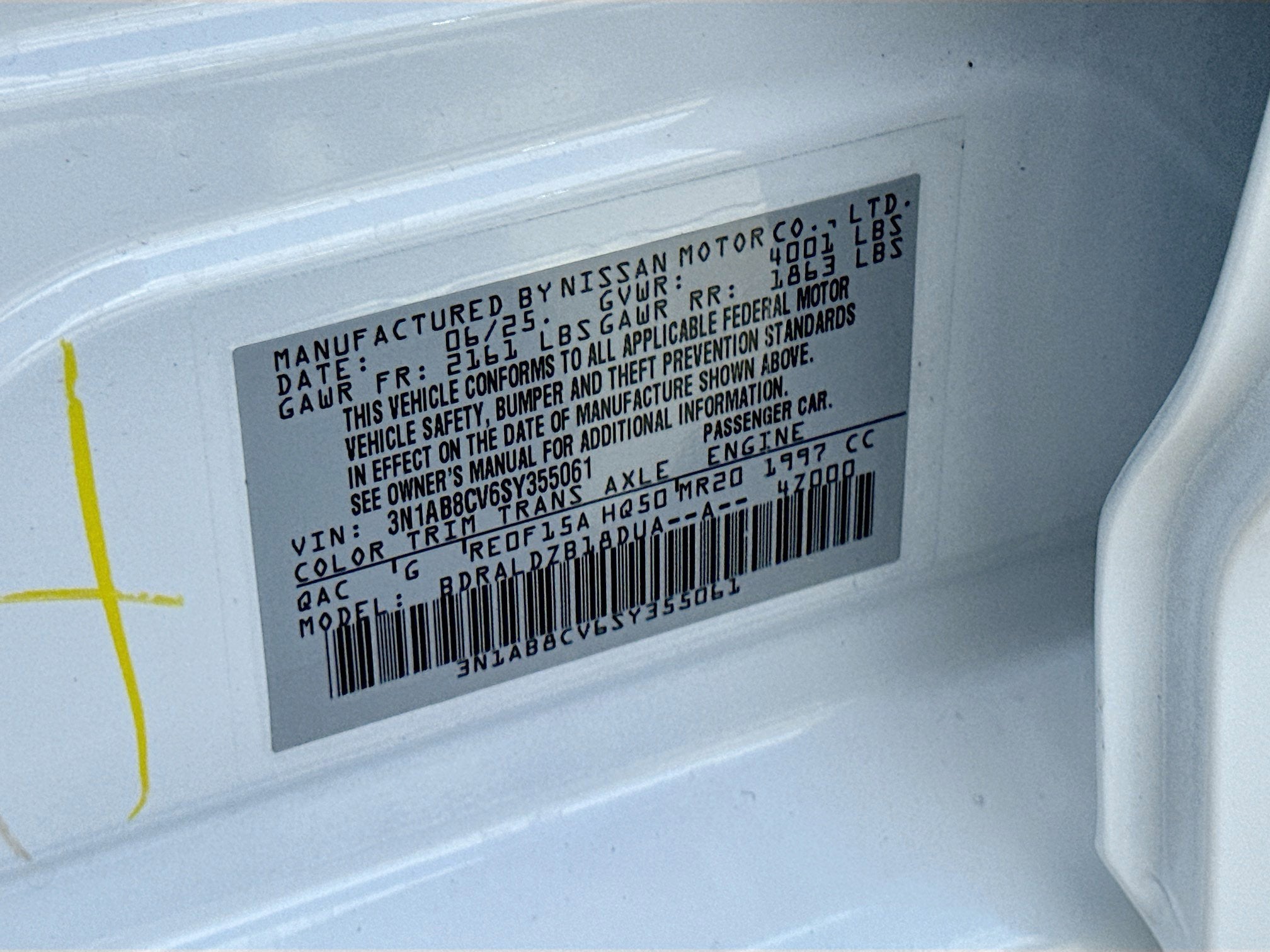 2025 Nissan Sentra SV