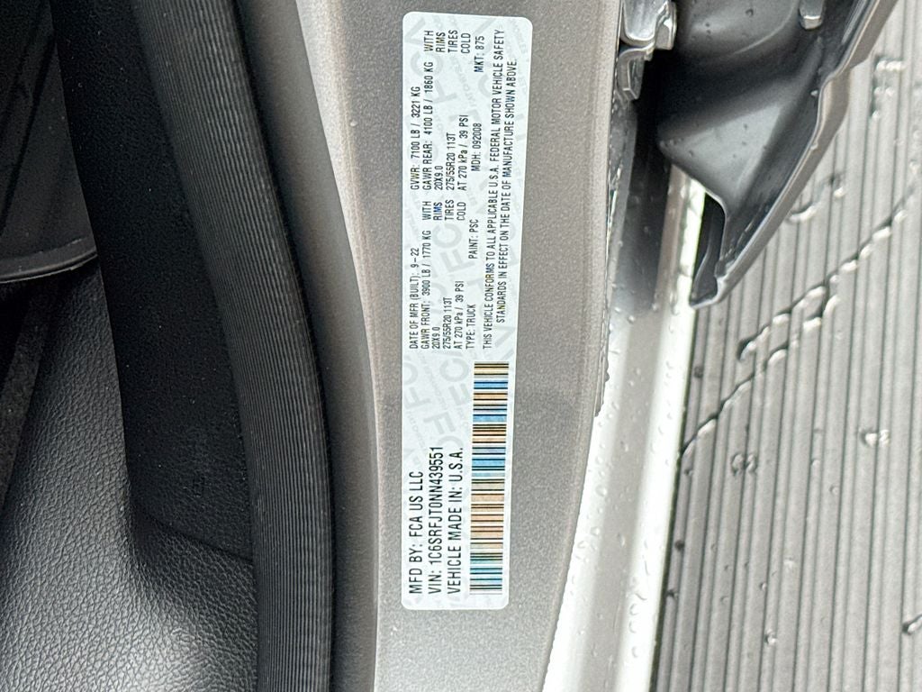 2022 RAM 1500 Laramie