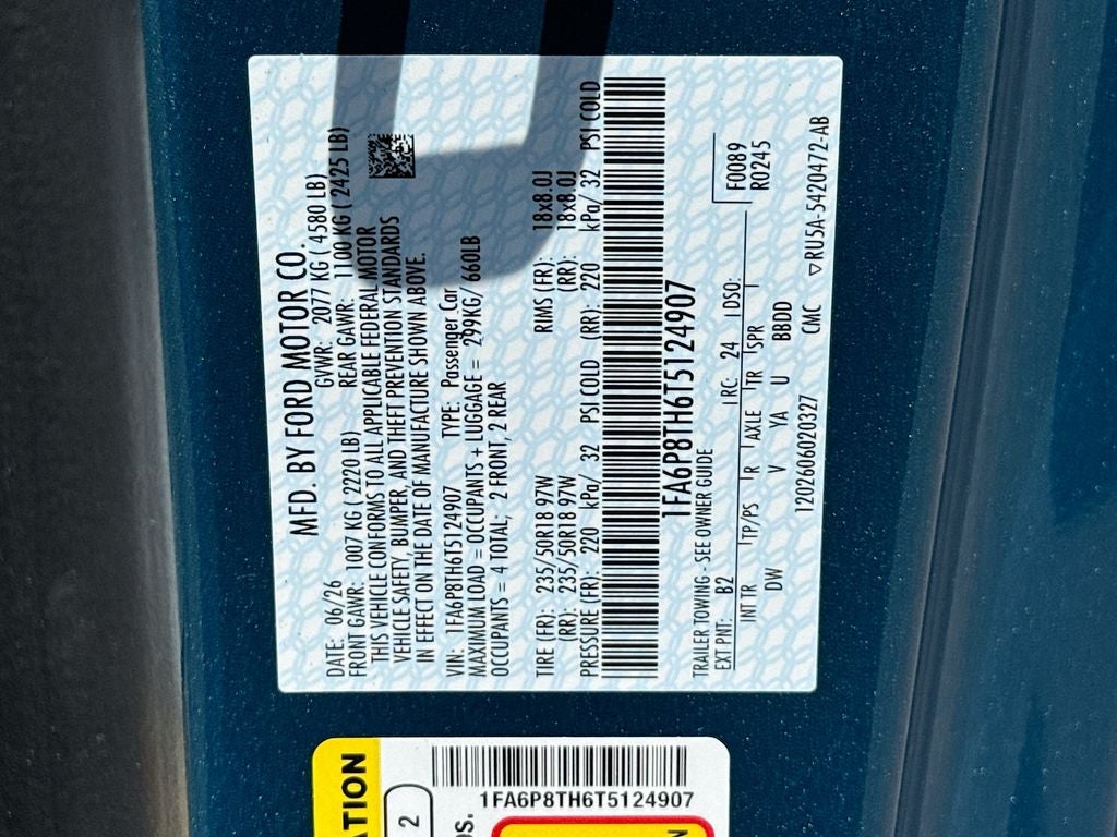 2026 Ford Mustang EcoBoost