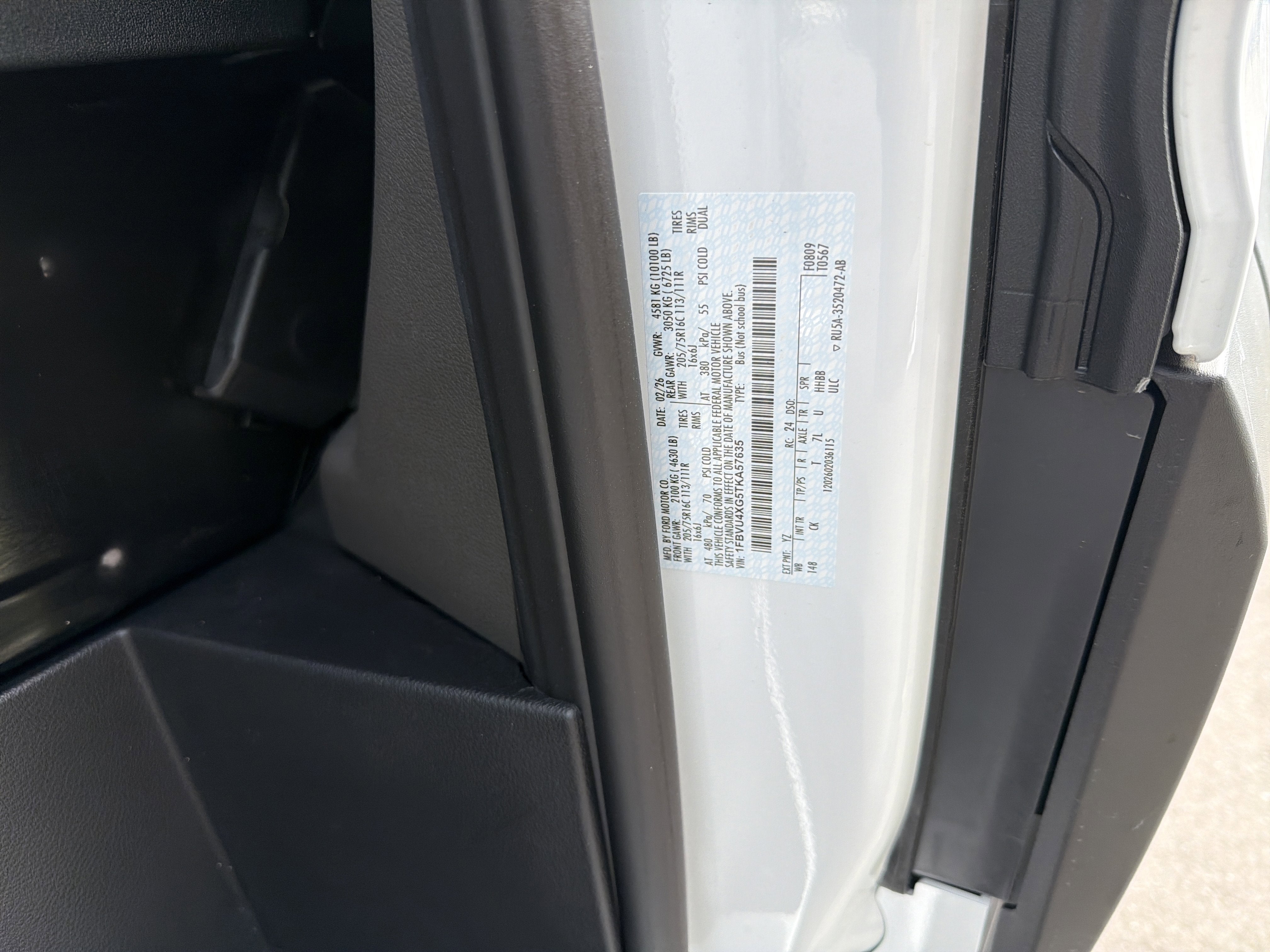 2026 Ford Transit-350 XLT