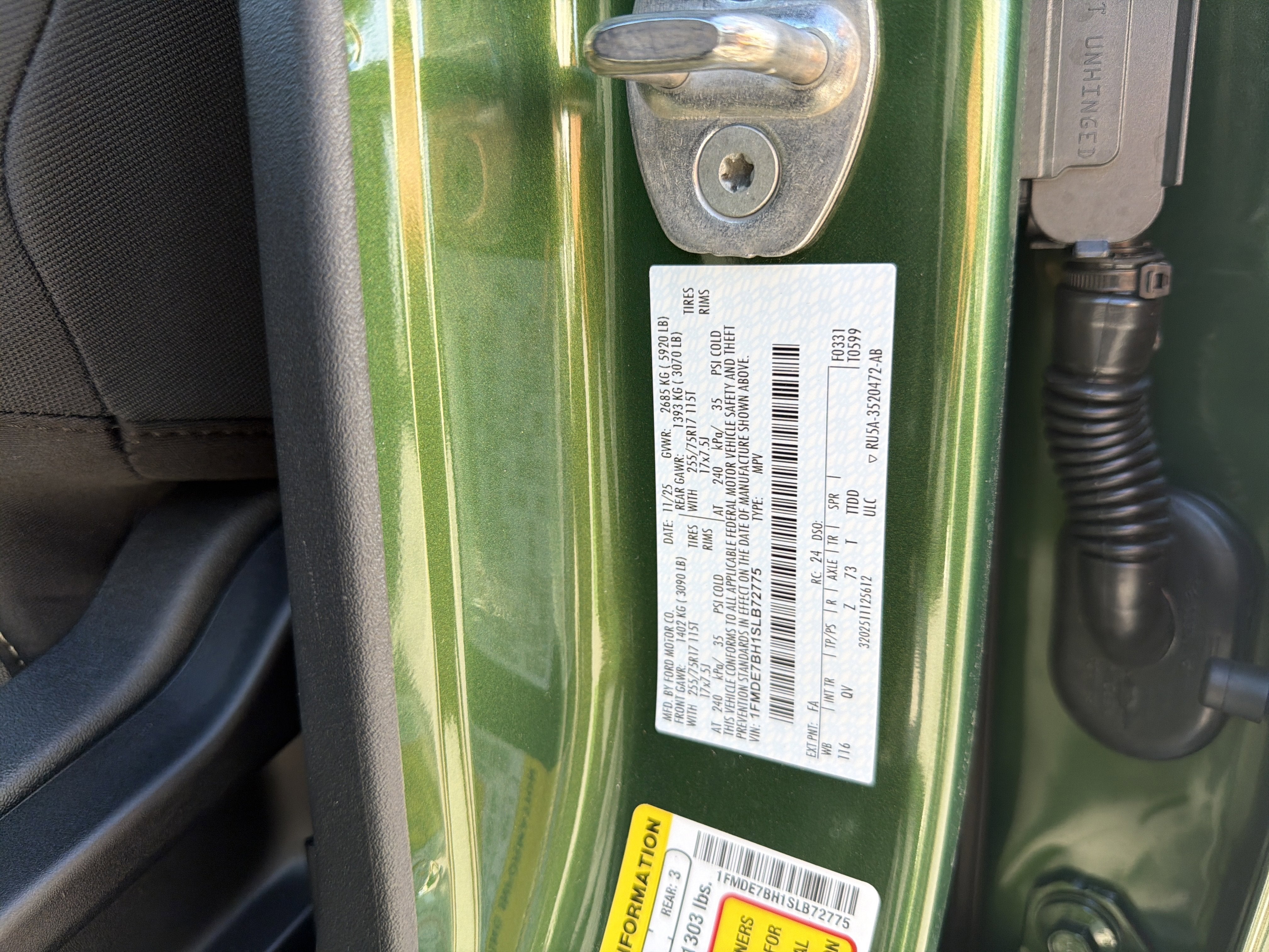 2025 Ford Bronco Big Bend