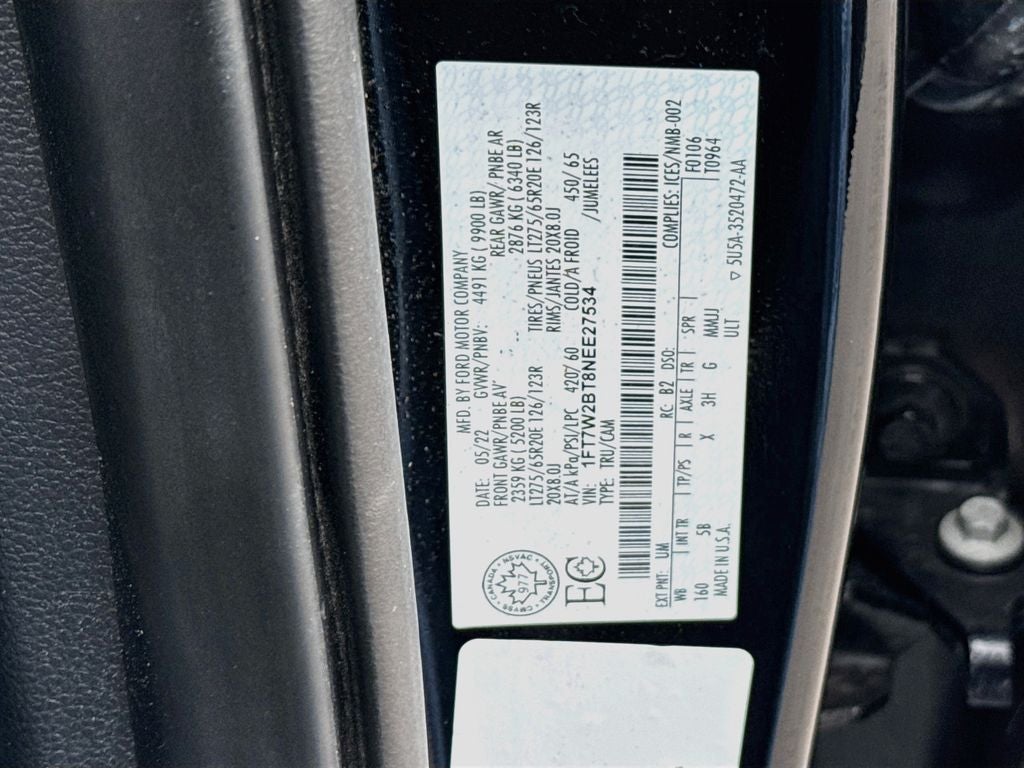 2022 Ford F-250SD Lariat
