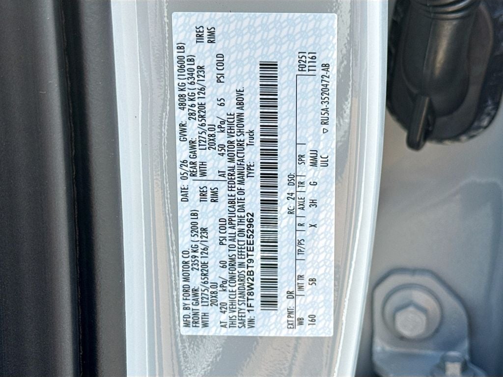 2026 Ford F-250SD Lariat