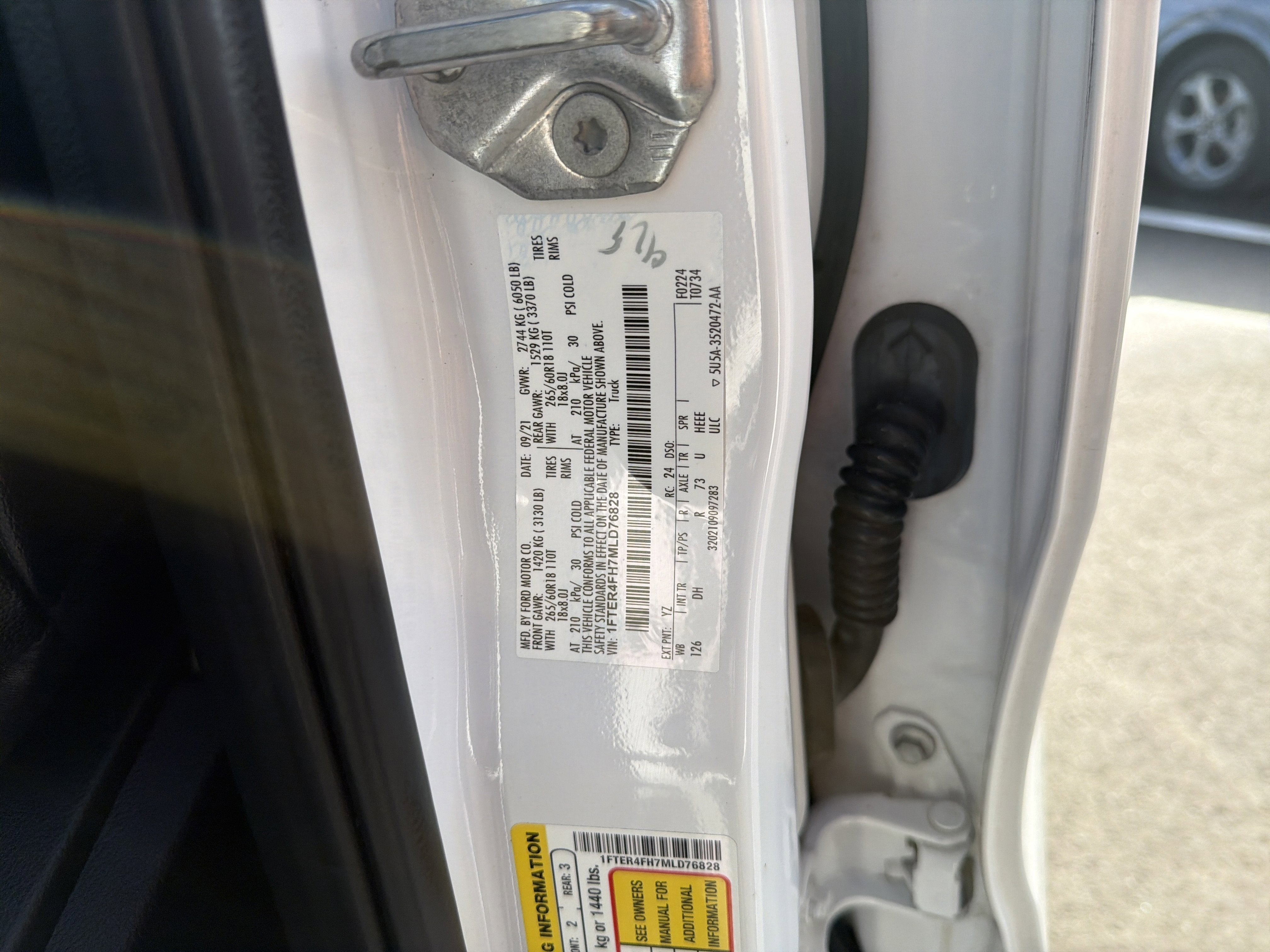 2021 Ford Ranger Lariat