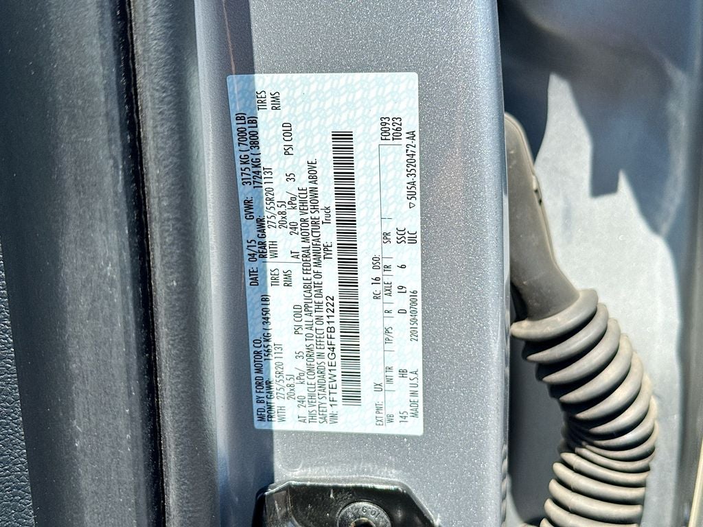 2015 Ford F-150 Lariat