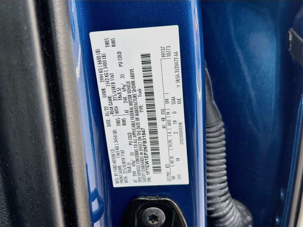 2022 Ford F-150 XLT