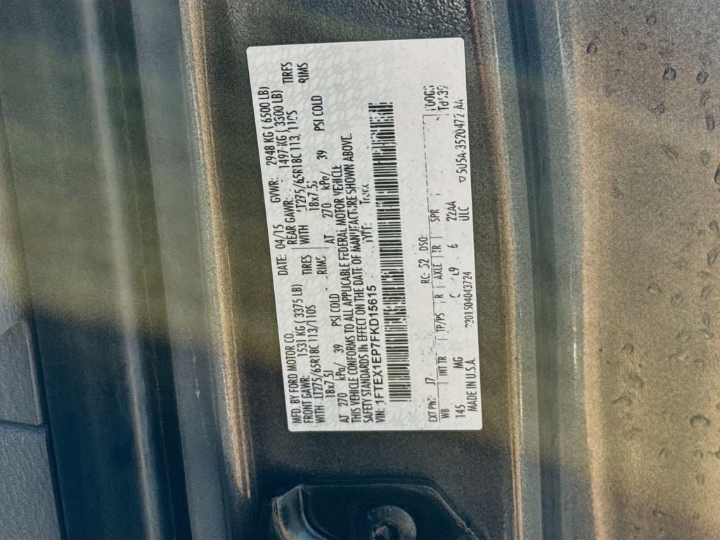 2015 Ford F-150 XLT