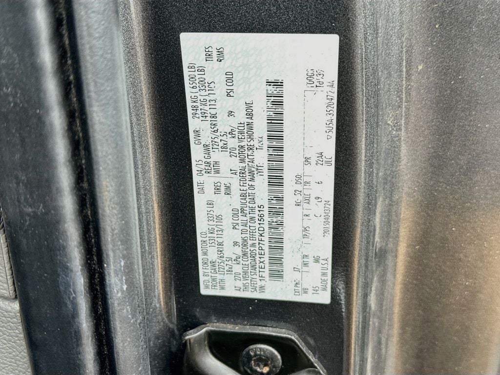 2015 Ford F-150 XLT