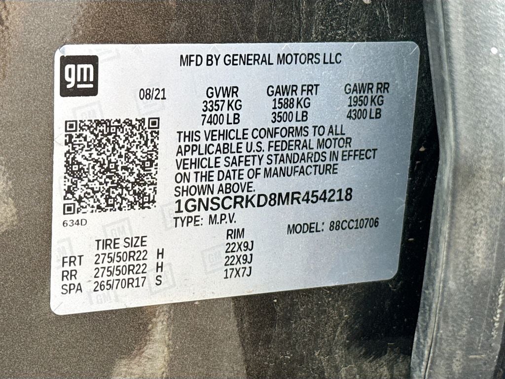 2021 Chevrolet Tahoe RST