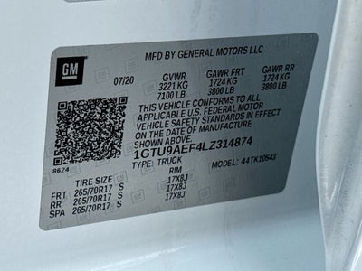 2020 GMC Sierra 1500 Base
