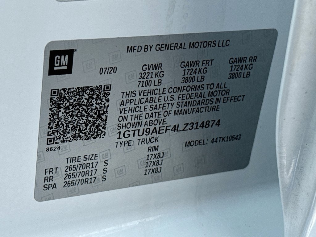 2020 GMC Sierra 1500 Base