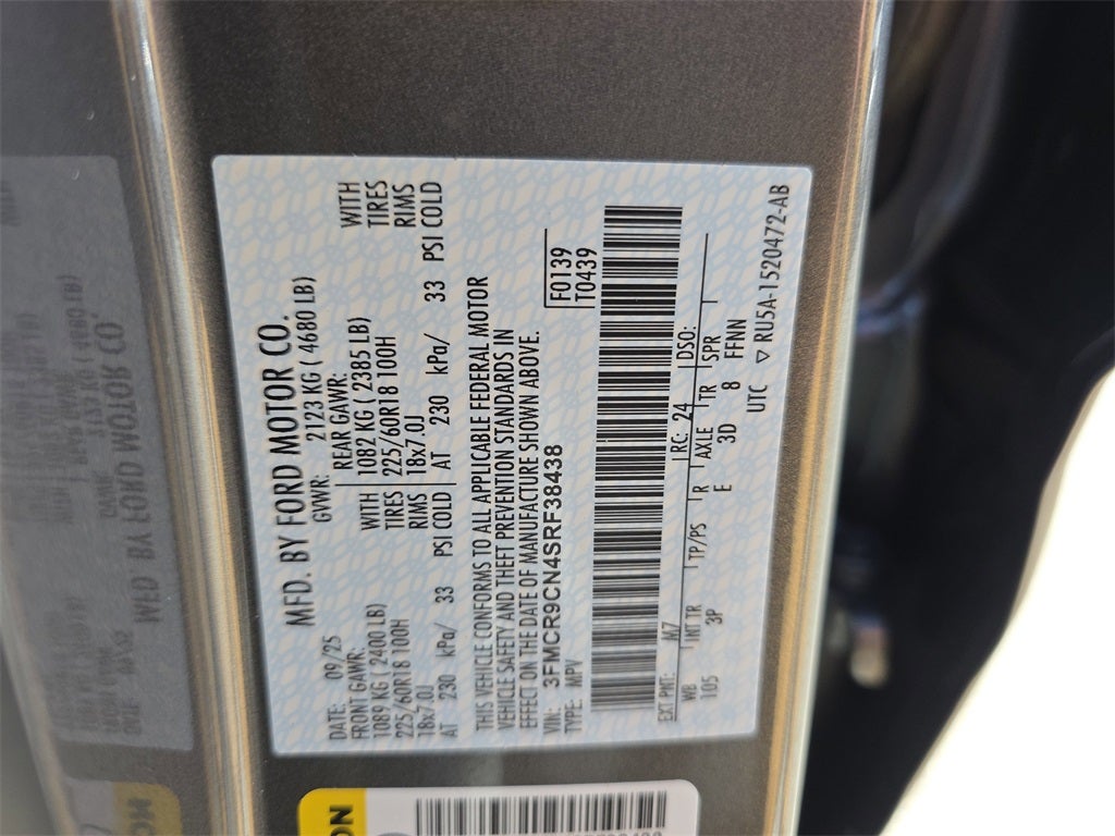 2025 Ford Bronco Sport Outer Banks