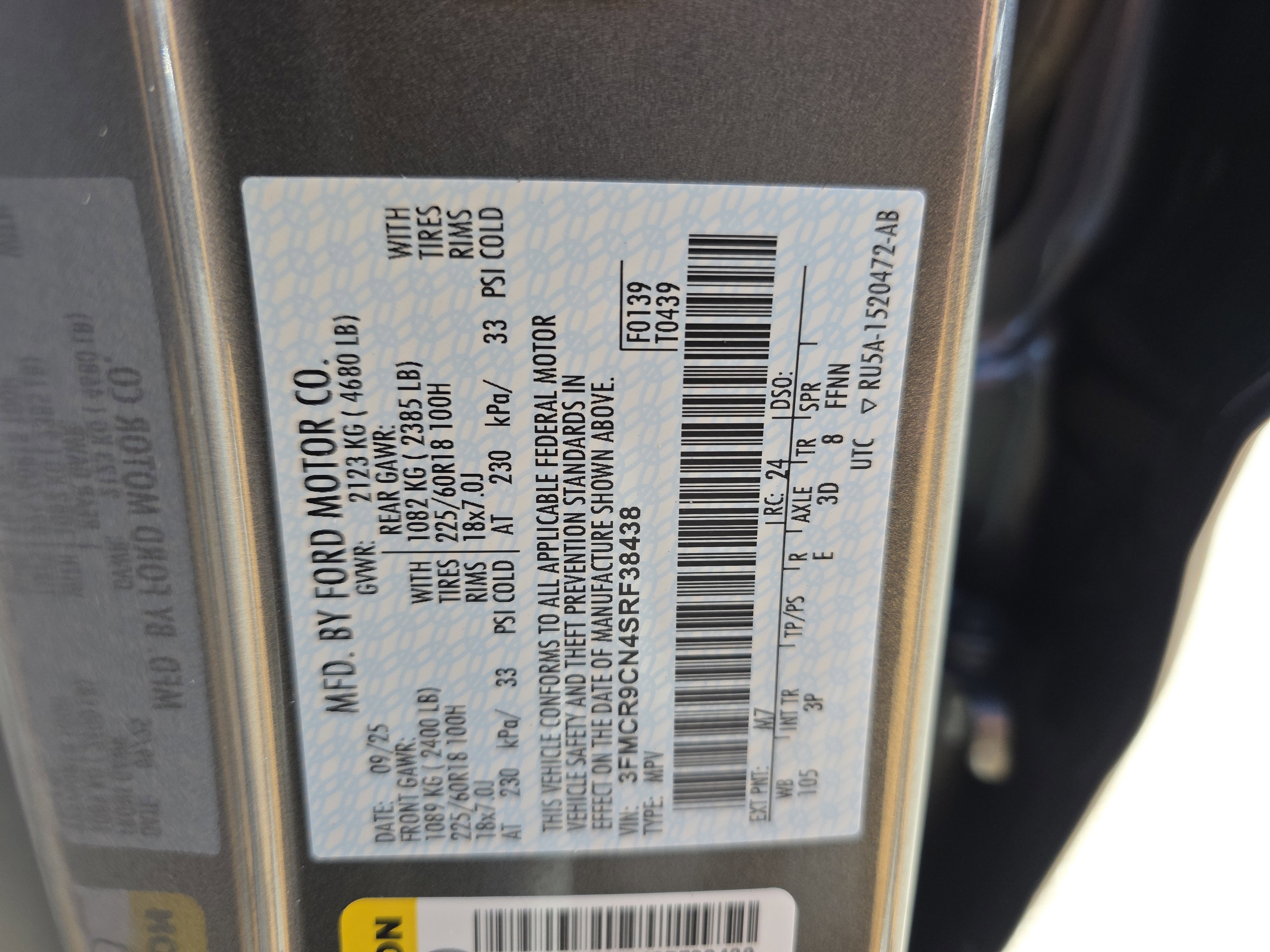 2025 Ford Bronco Sport Outer Banks