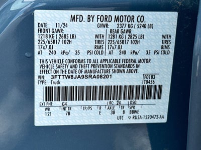 2025 Ford Maverick XLT