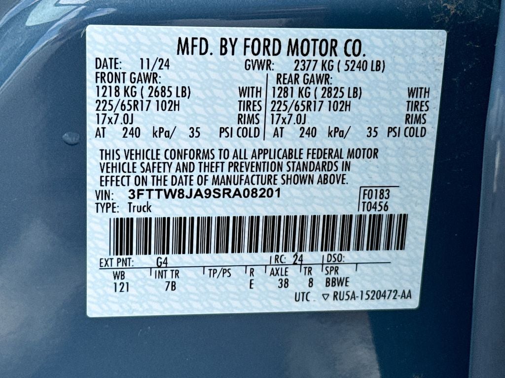 2025 Ford Maverick XLT