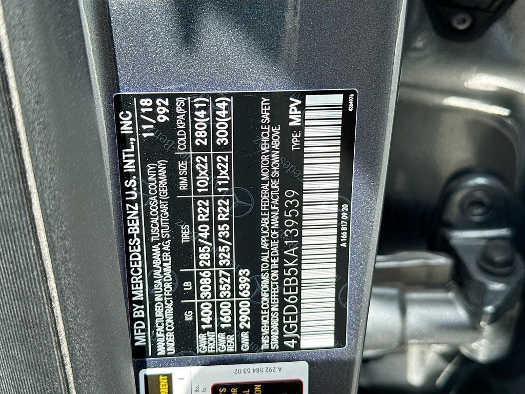 2019 Mercedes-Benz GLE GLE 43 AMG® 4MATIC®