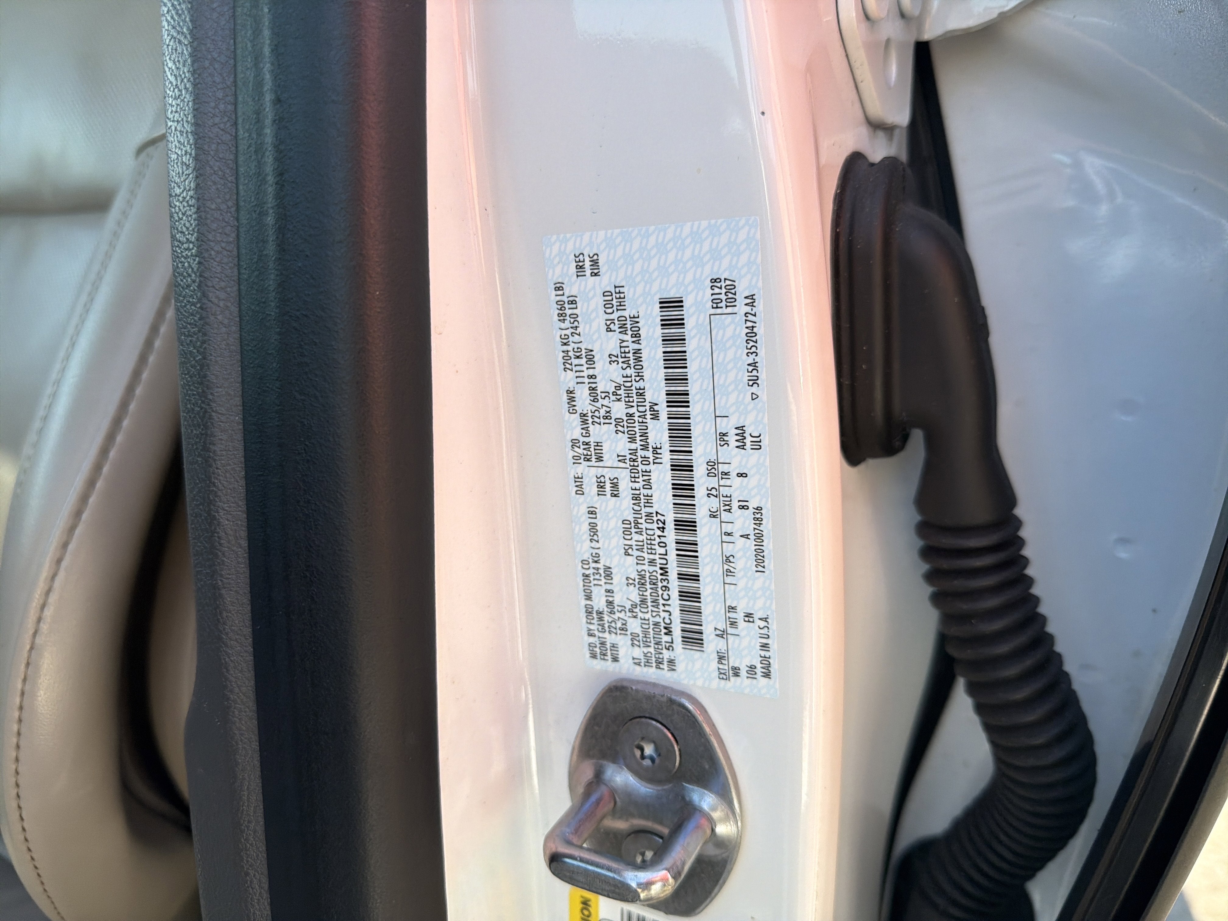 2021 Lincoln Corsair Standard