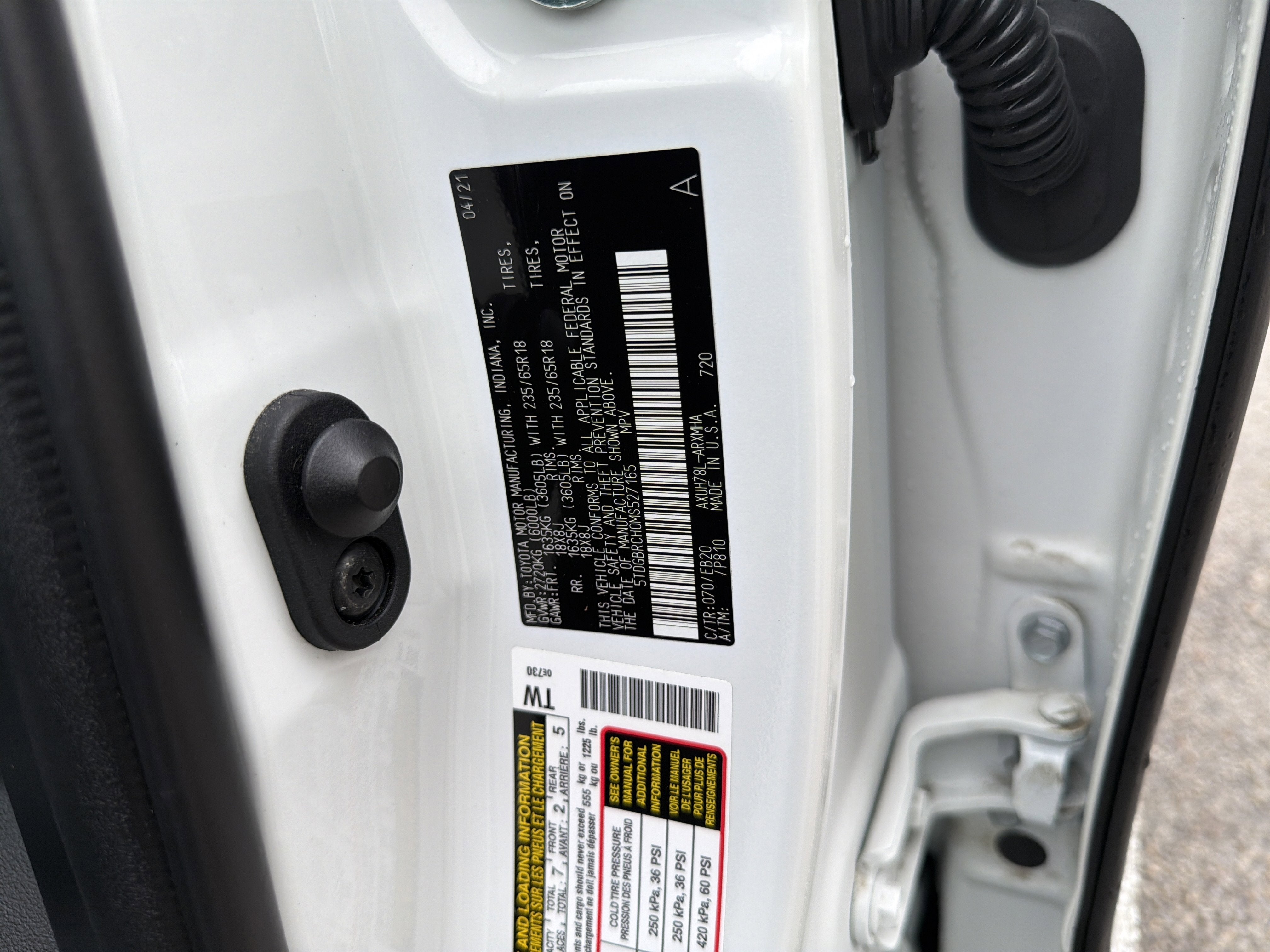 2021 Toyota Highlander Hybrid XLE