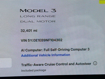 2022 Tesla Model 3 Long Range