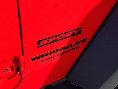 2016 Jeep Wrangler Unlimited Sport