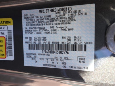 2026 Ford Mustang EcoBoost