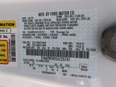 2025 Ford Mustang EcoBoost