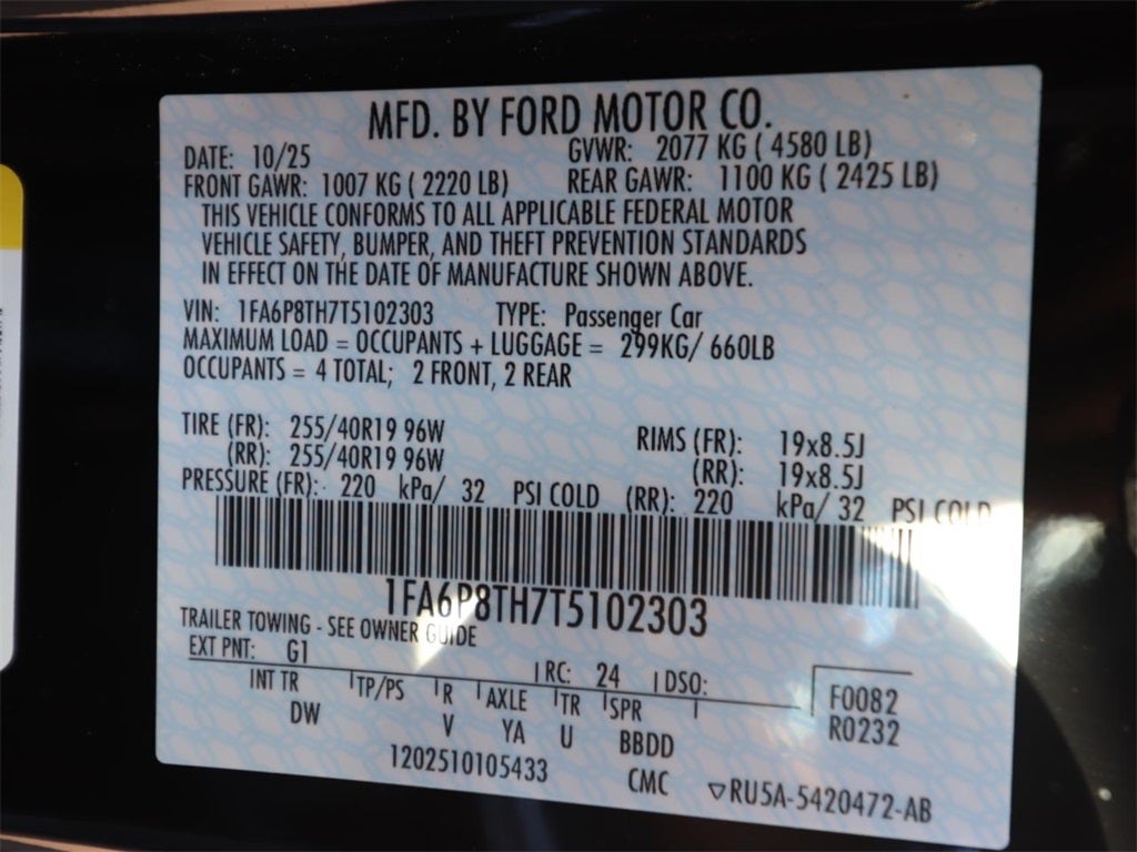 2026 Ford Mustang EcoBoost