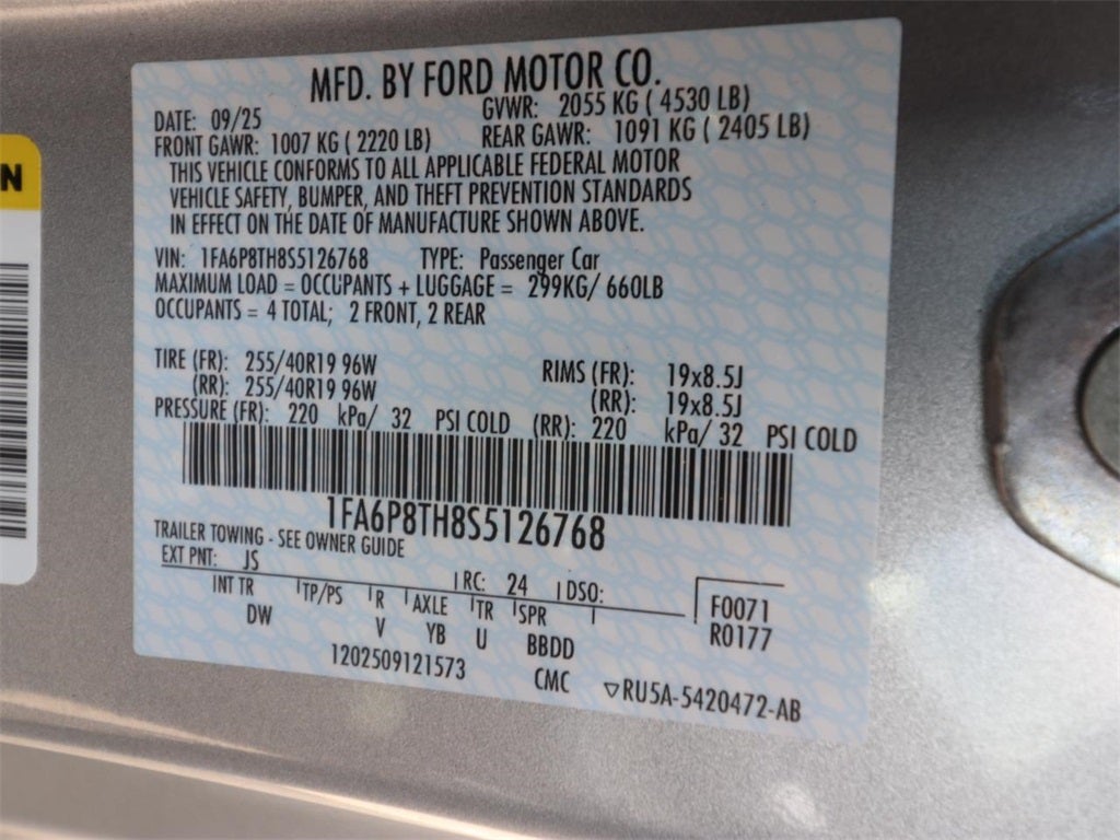 2025 Ford Mustang EcoBoost