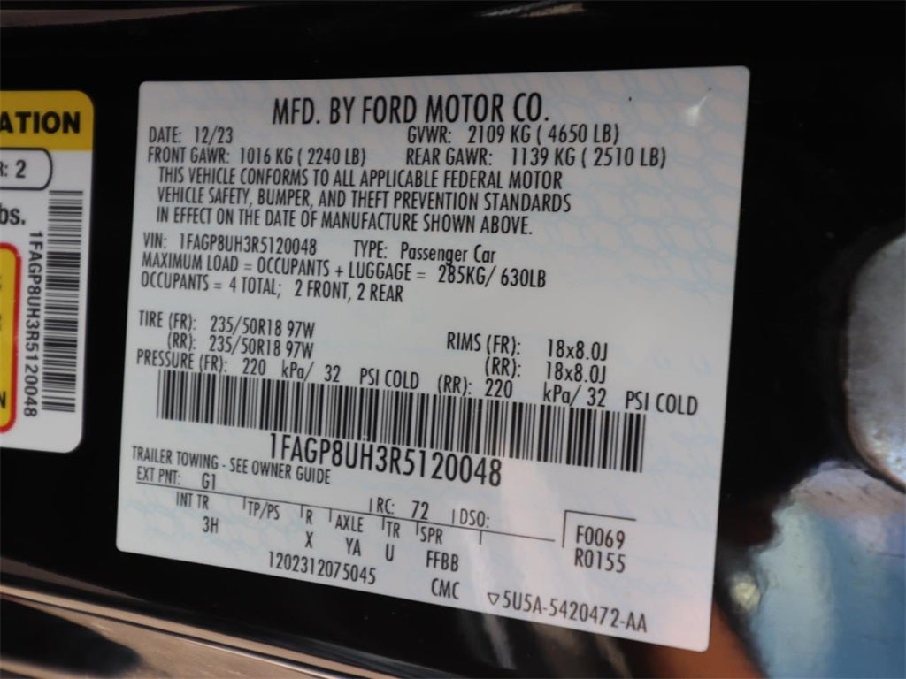 2024 Ford Mustang EcoBoost Premium