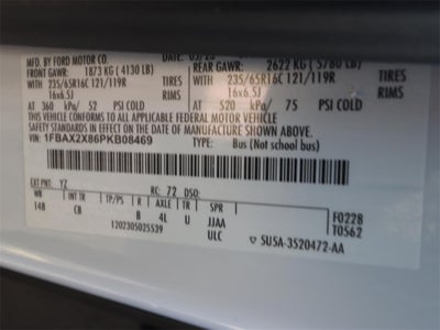 2023 Ford Transit-350 XLT