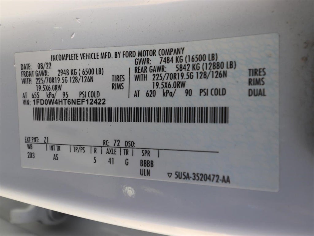 2022 Ford F-450SD XL DRW