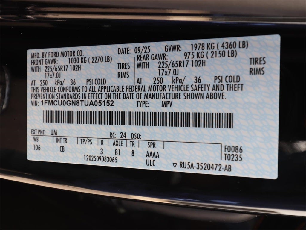 2026 Ford Escape Active