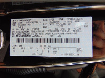 2026 Ford Escape Active