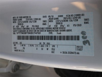 2019 Ford F-250SD Platinum