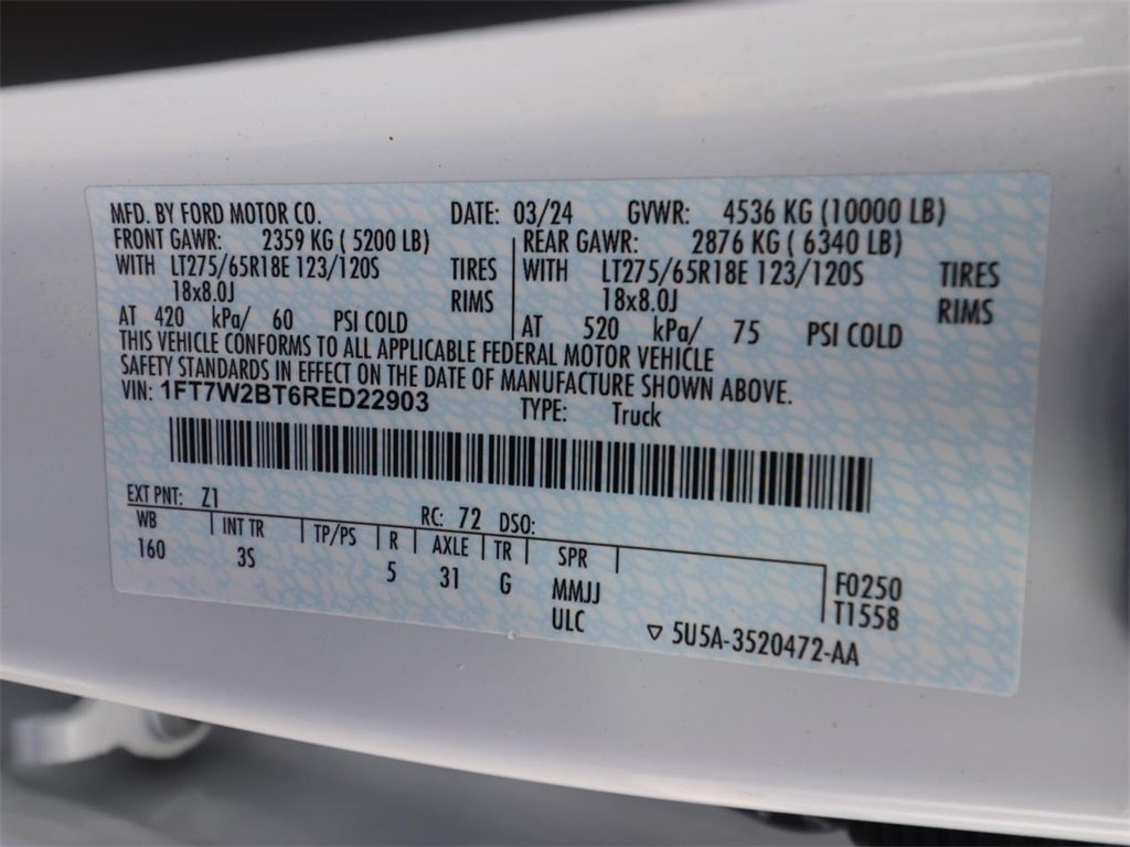 2024 Ford F-250SD XLT