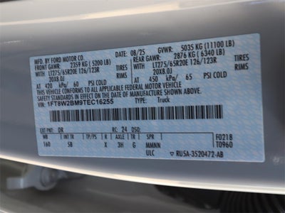 2026 Ford F-250SD Lariat