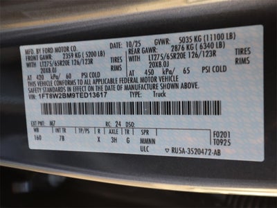 2026 Ford F-250SD Platinum