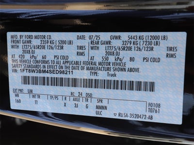 2025 Ford F-350SD Platinum