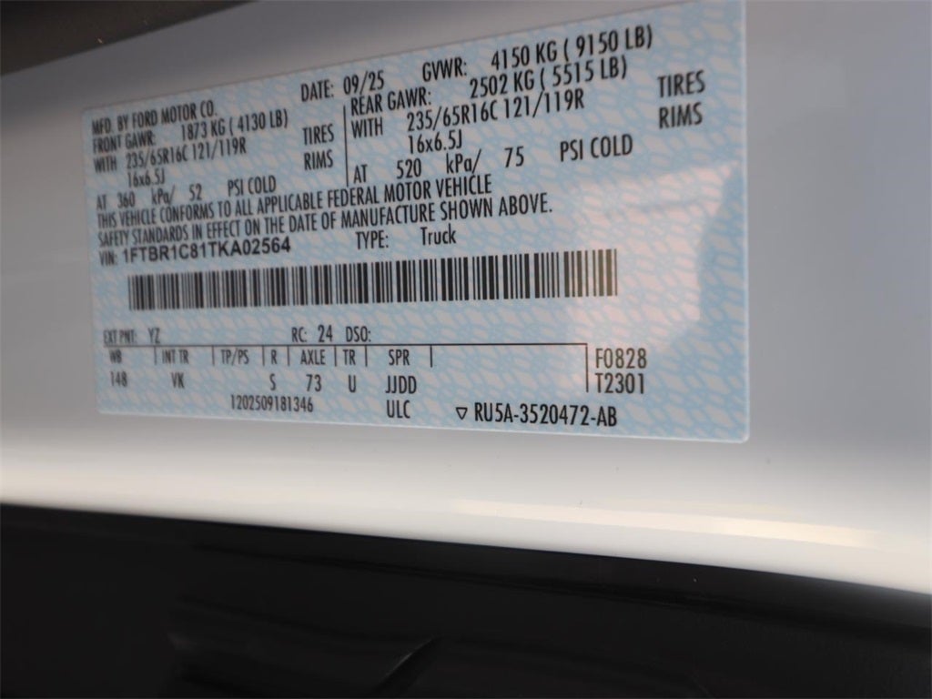 2026 Ford Transit-250 Base