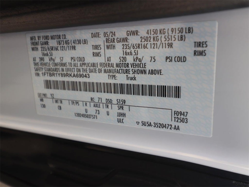 2024 Ford Transit-250 Base