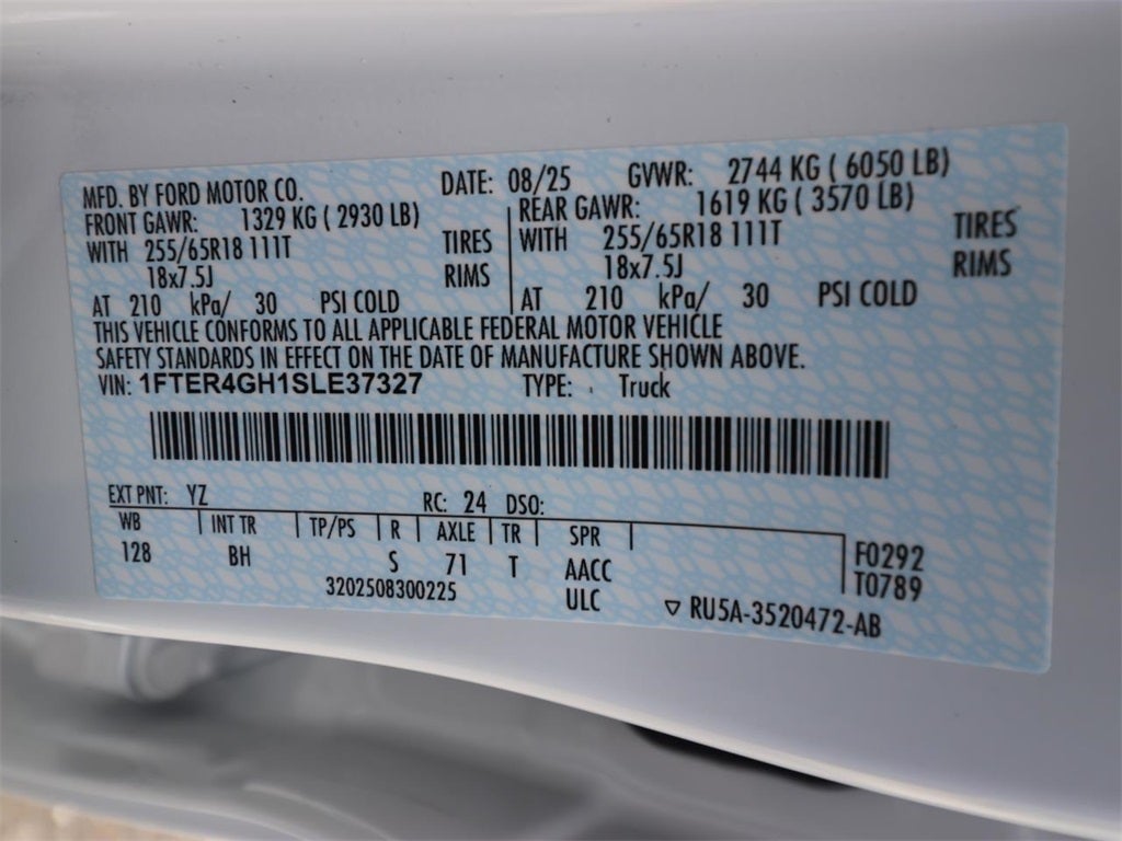 2025 Ford Ranger XLT