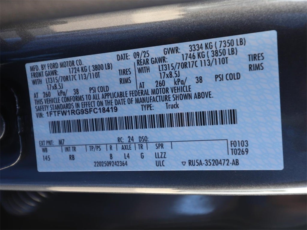 2025 Ford F-150 Raptor