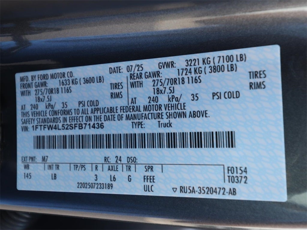 2025 Ford F-150 Tremor